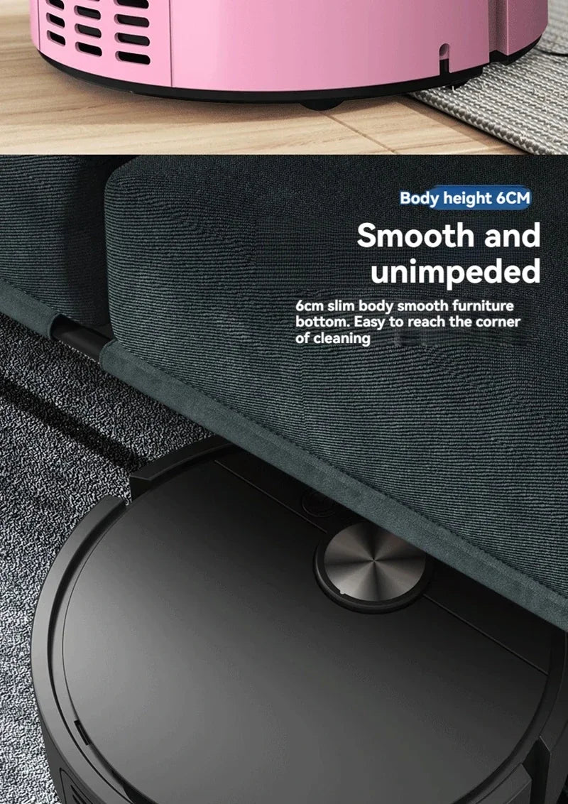 Smart Robot Vacuum & Mop Cleaner
