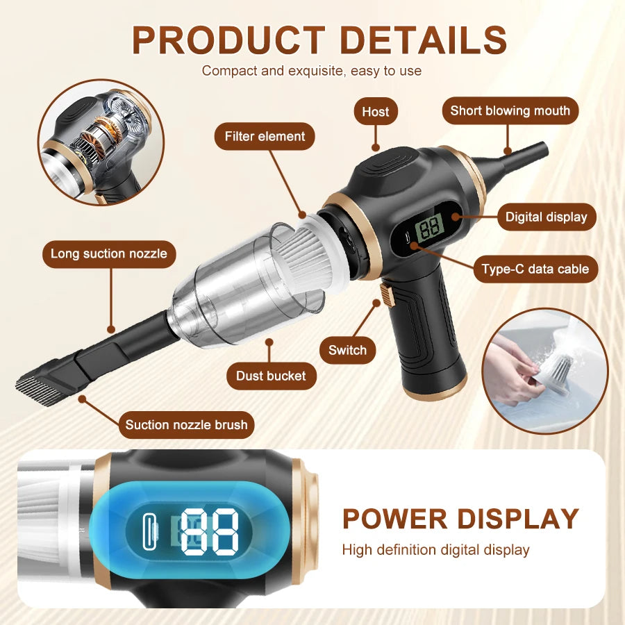 Cordless Handheld Vacuum Cleaner