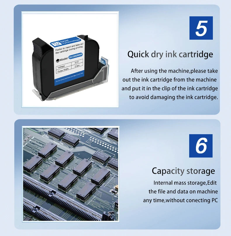 Portable Handheld Inkjet Mini Printer
