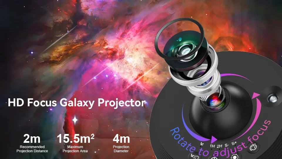 13-in-1 Galaxy Projector Night Light