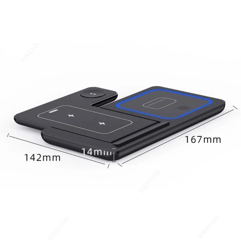 3-in-1 Foldable 30W Wireless Charging Station