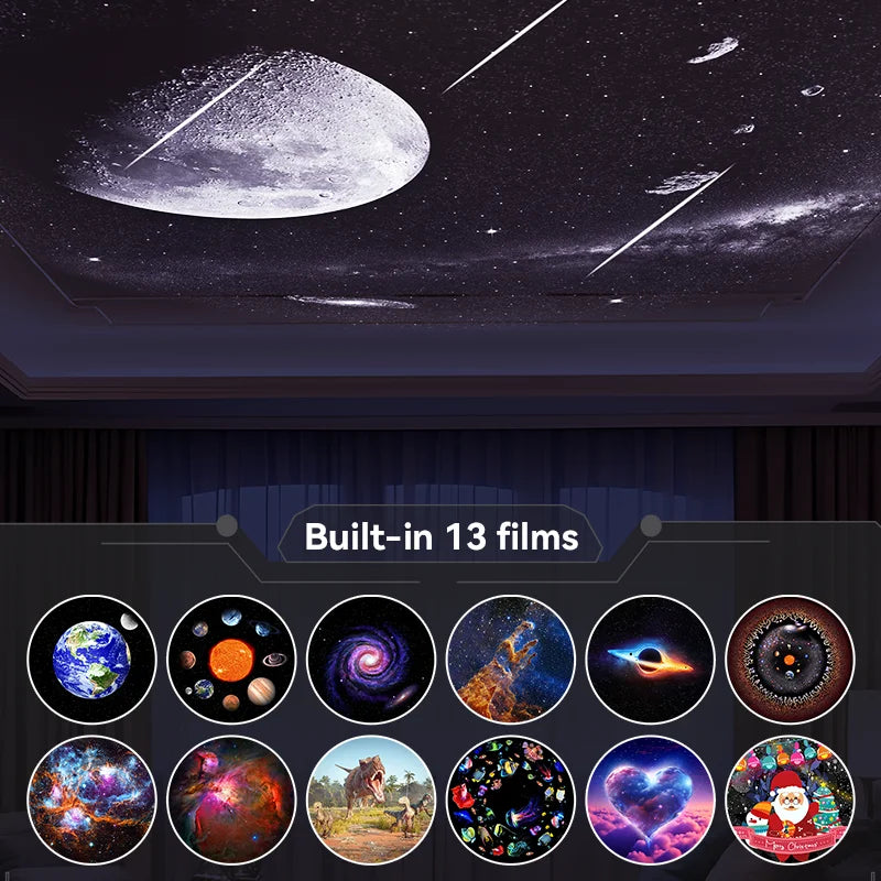 13-in-1 Galaxy Projector Night Light