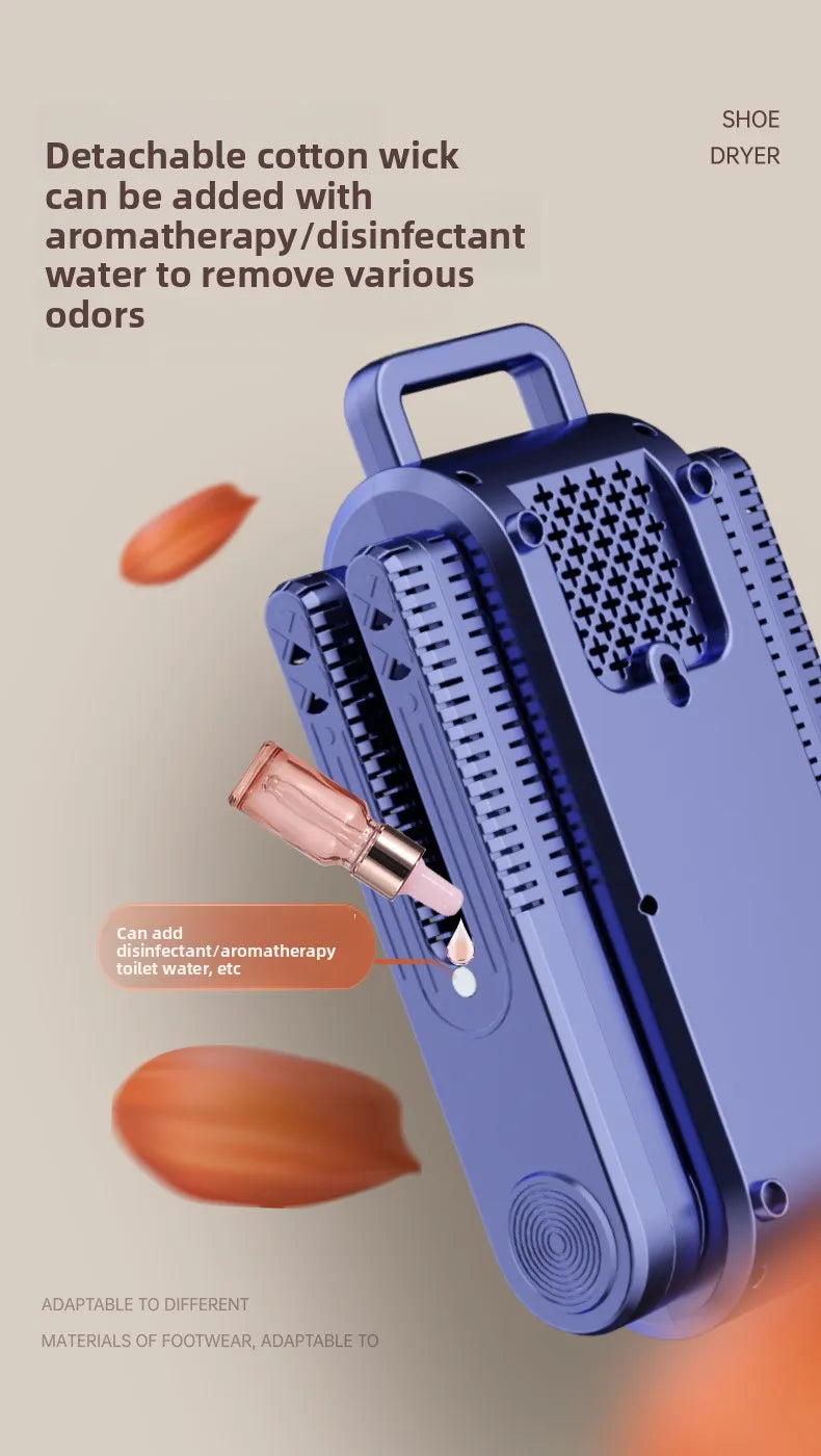 Electric Shoe Dryer & Odor Eliminator with Heat