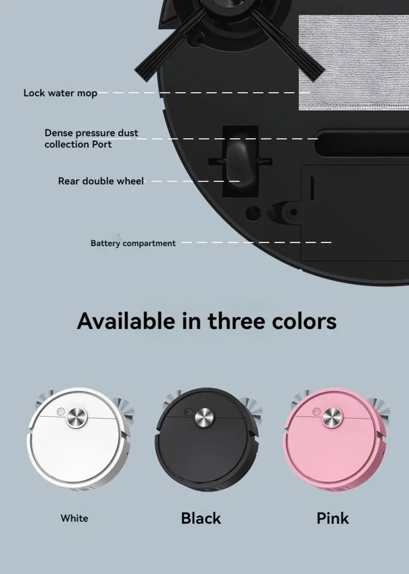Smart Robot Vacuum & Mop Cleaner