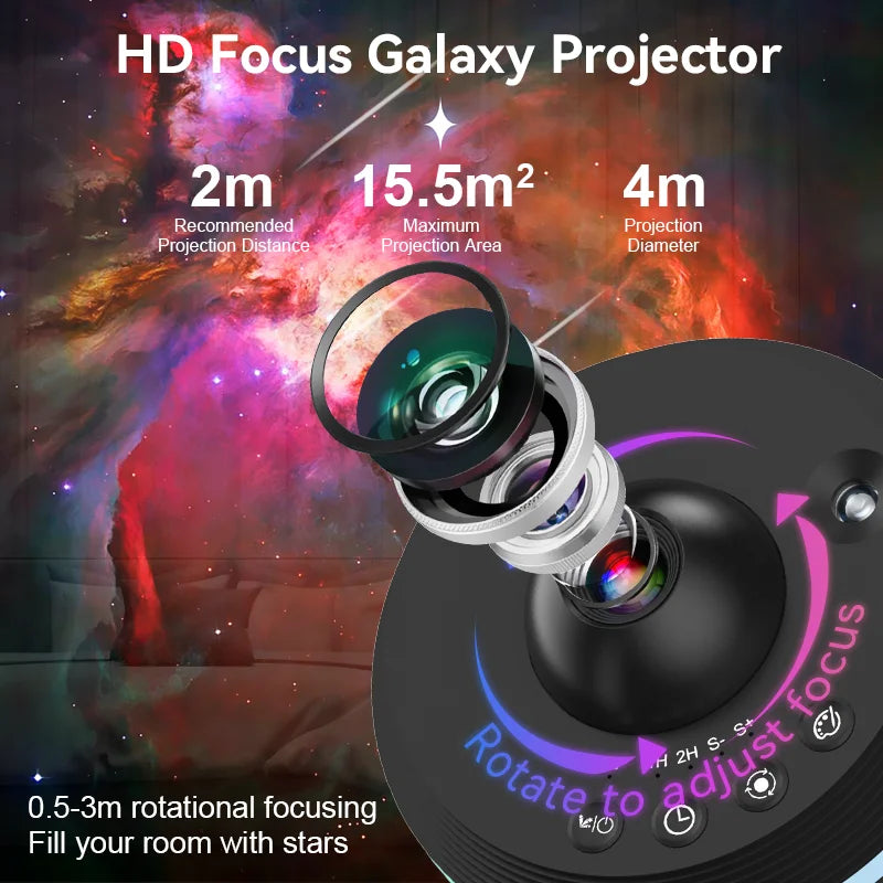 13-in-1 Galaxy Projector Night Light