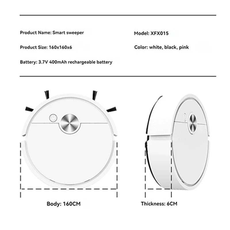 Smart Robot Vacuum & Mop Cleaner