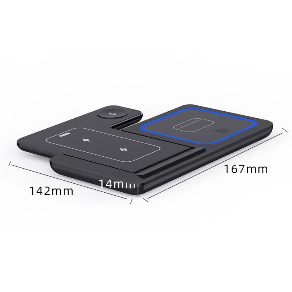 3-in-1 Foldable 30W Wireless Charging Station