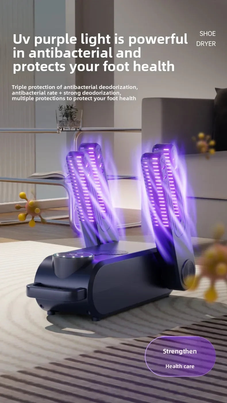 Electric Shoe Dryer & Odor Eliminator with Heat