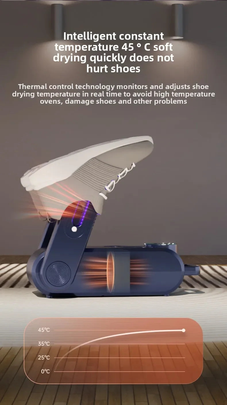 Electric Shoe Dryer & Odor Eliminator with Heat