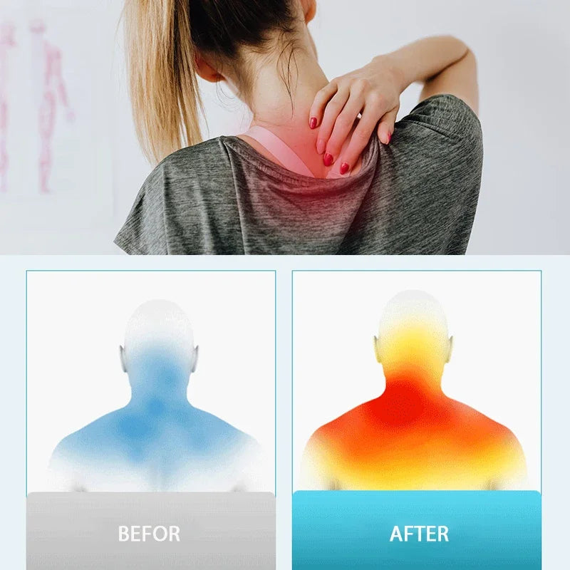 Smart Neck & Shoulder Massager with Heat & Deep Kneading