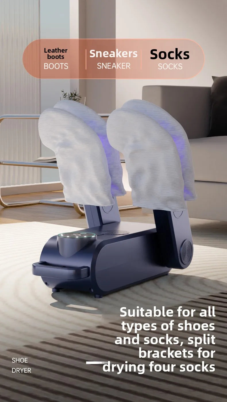 Electric Shoe Dryer & Odor Eliminator with Heat
