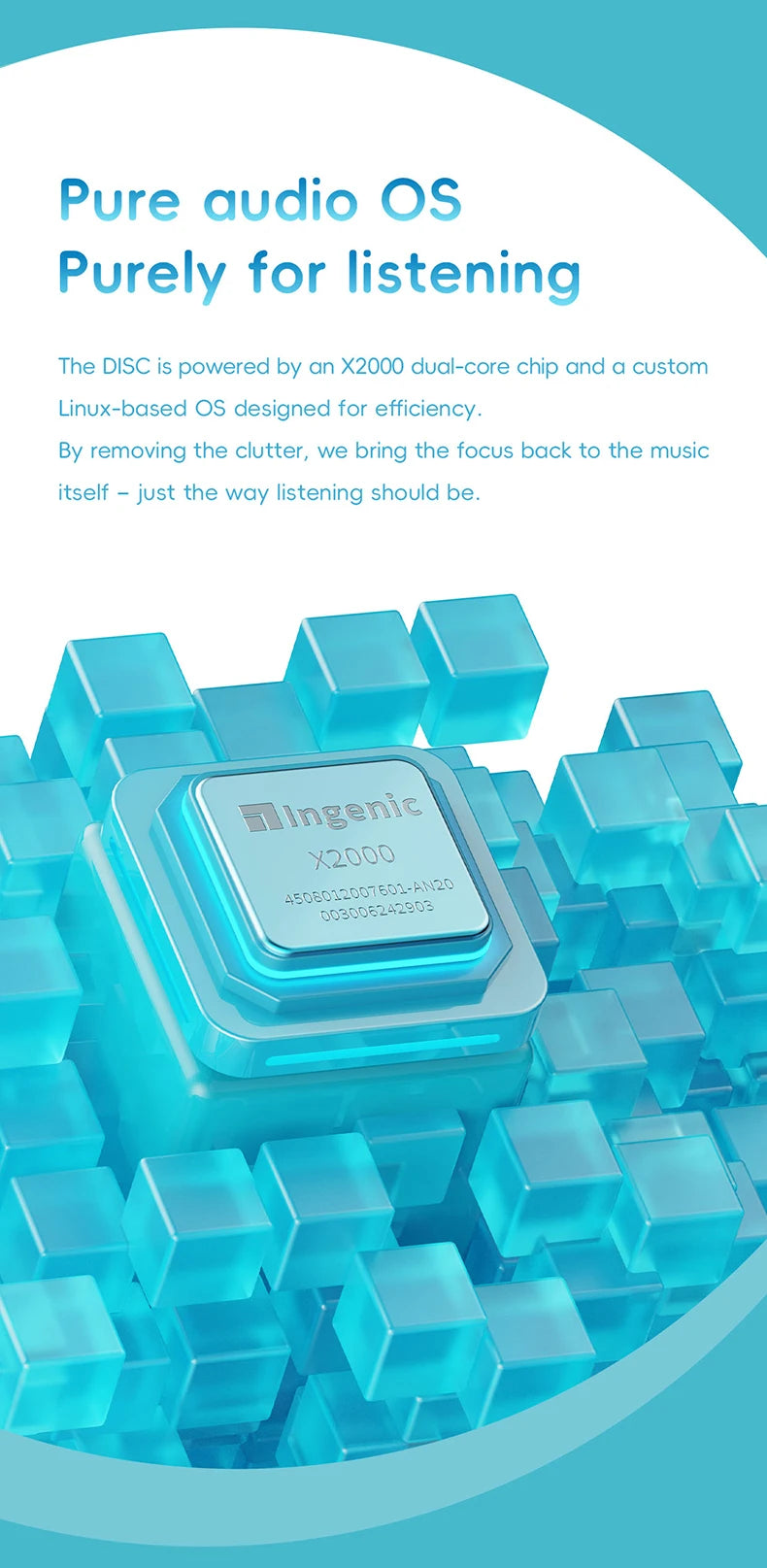 HiFi Portable Music Player with Bluetooth & WiFi
